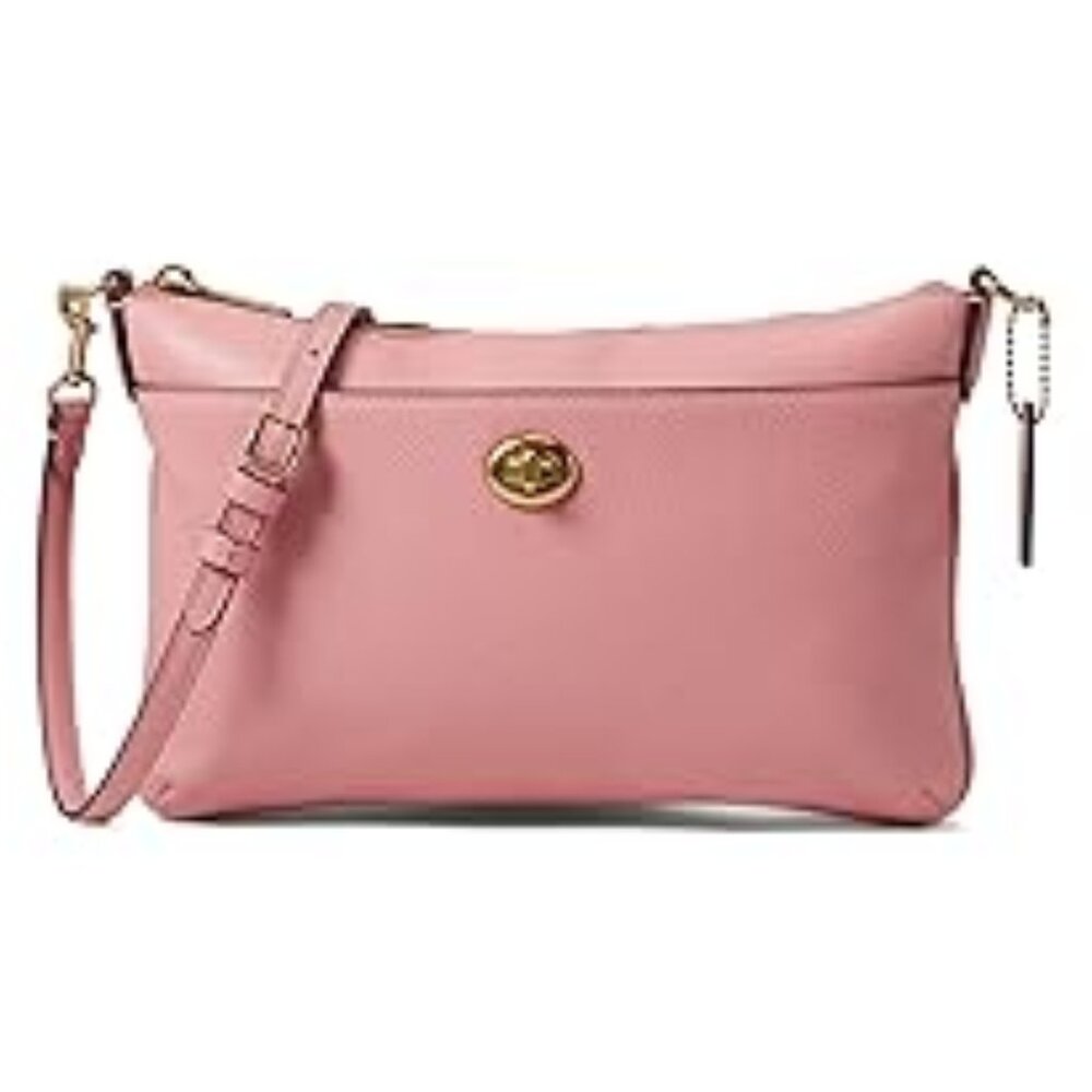 #16 NWT - Coach Polished Pebble Polly Crossbody Bubblegum